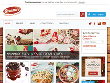 Tablet Screenshot of cookwithavonmore.ie